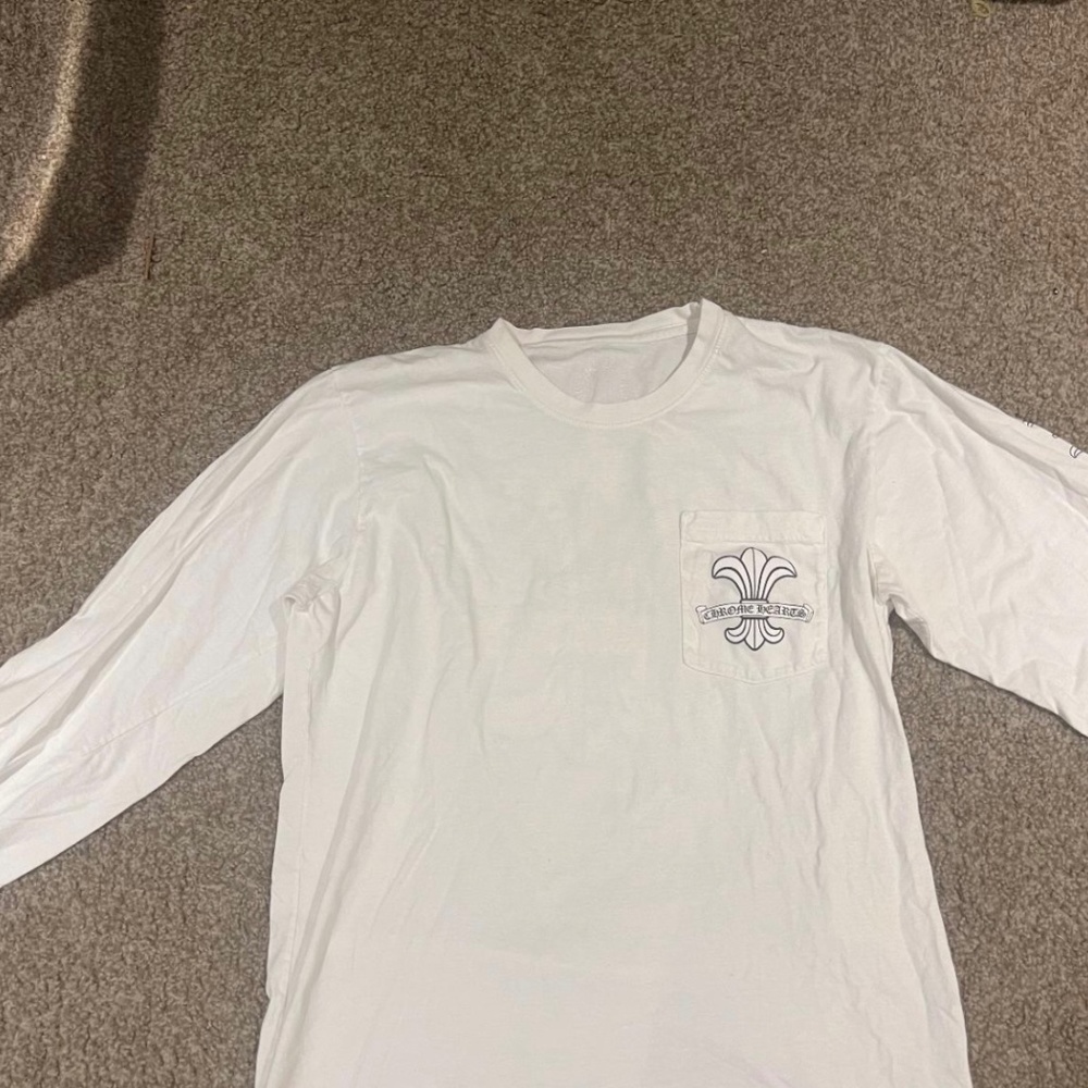 Chrome hearts white long sleeve